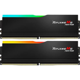  ОЗУ G.SKILL Ripjaws M5 Neo RGB (F5-6000J3636F16GX2-RM5NRK) 32GB (2x16GB) DDR5 6000MHz CL36 (36-36-36-96) 1.35V / Black 