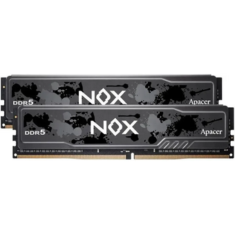  ОЗУ APACER NOX (AH5U32G60C622MBAA-2) DDR5 DIMM 6000-38 2048x8 32GB 1.35V OC DDR5 w/HS RP-K2 