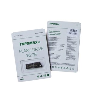  USB-флешка TOPOMAX PK-TG114 16G USB 2.0 метал 