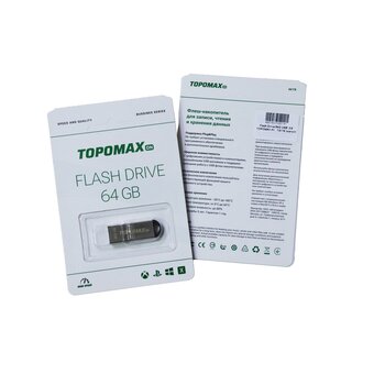  USB-флешка Topomax PK-TG116 64G USB 2.0 метал 