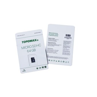  Карта памяти TOPOMAX microSDHC 64GB Class10 UHS-I нс 4657837590516 