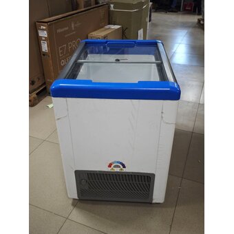  УЦ Морозильный ларь GELLAR FG 250 C синий (плохая упаковка, б/у, нет документации, замена компрессора) 