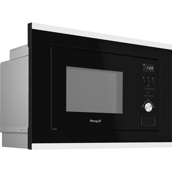  Встраиваемая микроволновая печь Weissgauff BMWO-207 Grill черный/нержавеющая сталь 