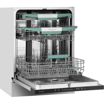  Встраиваемая посудомоечная машина Weissgauff BDW 6136 D Inverter Autoopen Timer Floor 