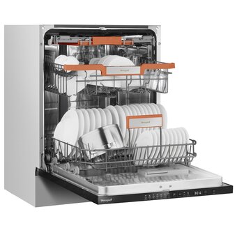  Встраиваемая посудомоечная машина WEISSGAUFF BDW 6037 Inverter AutoOpen Infolight 