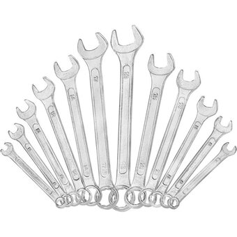  Набор ключей комбинированных WMC TOOLS WMC-5124MP(54291) 12 пр 