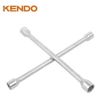  Ключ-крест баллонный KENDO 18001 17x19x21x23 мм 