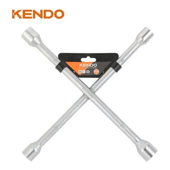  Ключ-крест баллонный KENDO 18001 17x19x21x23 мм 