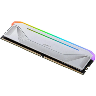  ОЗУ APACER NOX RGB (AH5U32G64C552NWAA-2) DDR5 DIMM 6400-32 2048x8 32GB 1.4V OC Silver w/HS RP-K2 