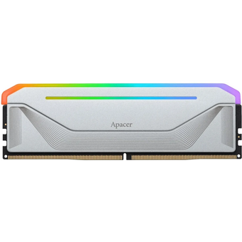  ОЗУ APACER NOX RGB (AH5U32G64C552NWAA-2) DDR5 DIMM 6400-32 2048x8 32GB 1.4V OC Silver w/HS RP-K2 