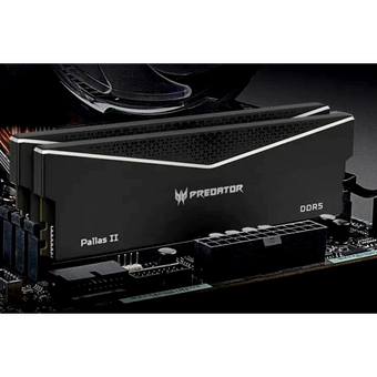  ОЗУ Acer Predator Pallas II (PallasII-32GB-6000-1R8-2XV5) (BL.9BWWR.433) 32Gb (2x16) DDR5 6000Mhz CL30 (30-38-38-76) 1.35V Black 