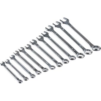  Набор ключей комбинированных Top Tools 35D357 6-22 мм, 12 шт. 