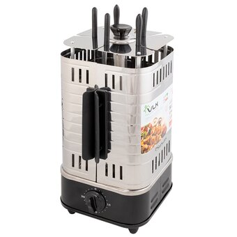  Электрошашлычница VLK Palermo 6500 стальной/черный 
