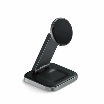  Зарядное устройство Satechi ST-Q31FM-EA 3-in-1 Foldable QI2 Wireless Charging Stand Space Gray 