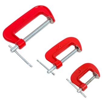  Набор струбцин Top Tools 12A375 тип G, 3 шт. 