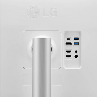  Монитор LG UltraFine 27UP850K-W черный 