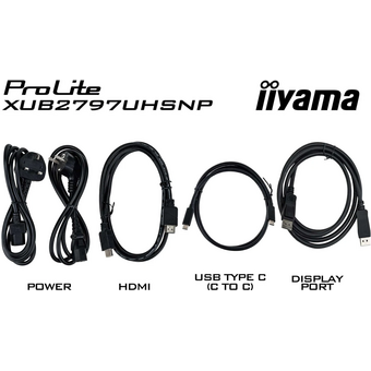  Монитор Iiyama ProLite XUB2797UHSNP-B1 черный 