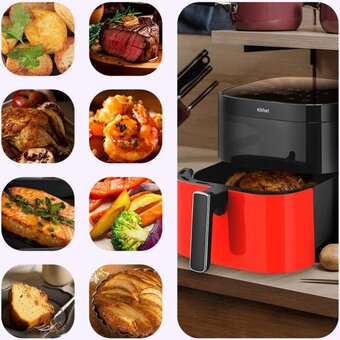  Аэрогриль Kitfort КТ-2291 красный и черный 