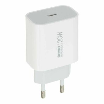  СЗУ REMAX RP-U133 Kiddy Series 20W 1C Fast Charger белый 