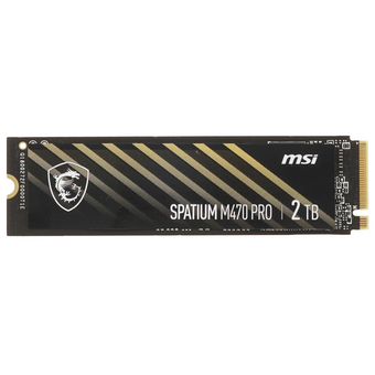  SSD MSI Spatium M470 Pro (S78-440Q990-P83), M.2 2280 2TB PCIe Gen4x4 with NVMe, 3D TLC, R/W5000/4400 