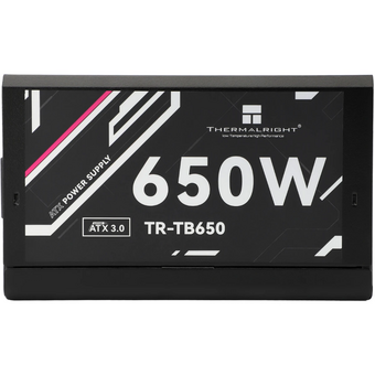  Блок питания Thermalright TR-TB650 650W 80+ Bronze (ATX, 3.0, Full modular, 1x24(20+4)pin, 2xCPU 8(4+4)pin, 4xPCIe*2 8(6+2)pin, 3xSATA3) 