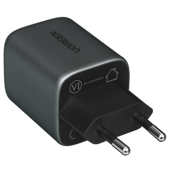  Зарядное устройство UGREEN CD350 (15539) Nexode 35W USB-A USB-C Wall Charger EU Gray 