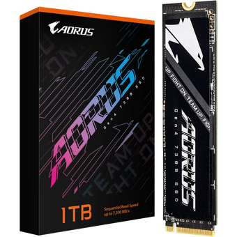  SSD Gigabyte Aorus AG4731TB N, M.2 2280 1TB PCI-Express 4.0 x4, NVMe 1.4 7300/6000 RTL, without heatsink 