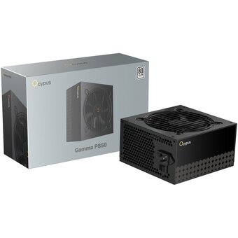  Блок питания Ocypus Gamma P850 BK (Gamma-P850-W1HDBK024X-EU) 850W (ATX, 80+, APFC, 20+4 pin, 120mm fan, PCI-E 6+2Px4, 6xSATA) 