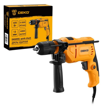  Дрель ударная сетевая DEKO DK600ID (083-1090) 