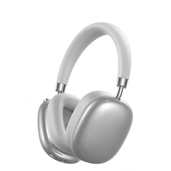  УЦ Наушники полноразмерные bluetooth REMAX RB-602HB Wireless Headphones серебро (плохая упаковка) 