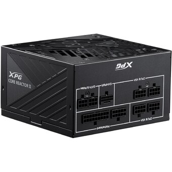  Блок питания XPG Core Reactor II 650 (COREREACTORII650G-BKCEU) (ATX 3.1 650W, Full Modular, PWM 120mm FDB fan, Active PFC, DC to DC) 