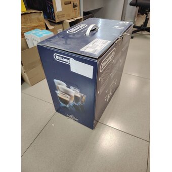  УЦ Кофемашина DELONGHI ECAM 350.50.B (плохая упаковка, замена соединителя и расходометра) 