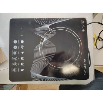  УЦ Электроплитка Galaxy GL3063 черная (плохая упаковка, б/у, нет документации, замена силовой платы) 
