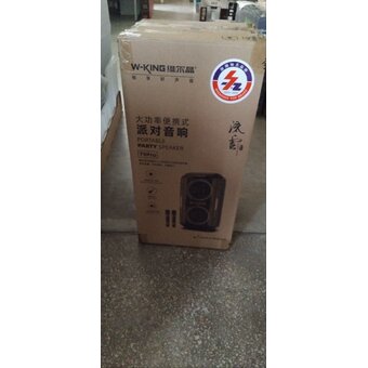  УЦ Портативная колонка W-King T9 Pro Two mic (нет микрофонов, ПУ) 