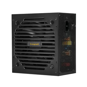  Блок питания HSPD HSI-500BS-BK 500W 80+ Bronze (ATX, 2.31, Semi-modular, 1x24(20+4)pin 550mm, 1xCPU*2 8(4+4)pin 600+150mm, 1xPCIe*2 