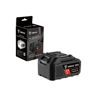  Аккумулятор DEKO R-UNV5.0 Ultra+ 083-1018 Li-ion, 20В, 5.0А*ч, с повышенной токоотдачей 