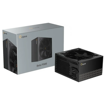  Блок питания Ocypus Beta P500 BK (Beta-P500-N1HDBK024X-EU) 500W (ATX, APFC, 20+4 pin, 120mm fan, PCI-E 6+2Px2, 3xSATA) 
