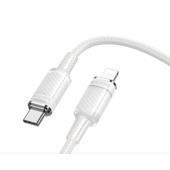  УЦ Дата-кабель BOROFONE BU56 Succeed PD iP белый (плохая упаковка) 