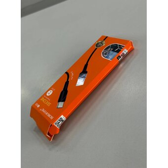  УЦ Дата-кабель BOROFONE BX30 Silicone Type-C 1м (чёрный) (ПУ) 
