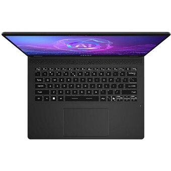  Ноутбук MSI Prestige 14 AI+ Evo C2VMG-026RU (9S7-14N321-026) Intel Core Ultra 7 258V/32Gb/SSD1Tb/14"/OLED/2.8K (2880x1800)/120Hz/Win11/Stellar Gray 
