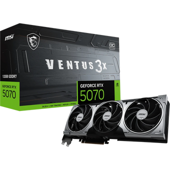  Видеокарта MSI RTX 5070 12G Ventus 3X OC, PCIE16 