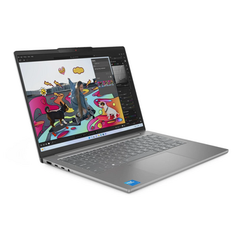  Ноутбук Lenovo IdeaPad Slim 5 14IRH10R (83J0001ARK) 14"(1920x1200 OLED)/Intel Core 7 240H(2.5Ghz)/32768Mb/1024PCISSDGb/noDVD/Int:Intel Graphics/Cam 