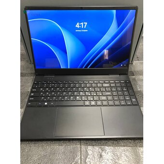  УЦ Ноутбук HIPER Workbook 15.6" IPS FHD black Core i3 1000NG4/16Gb/512Gb SSD (После СЦ, замена мат. платы и петель, царапины, следы эксплуатации, ПУ) 
