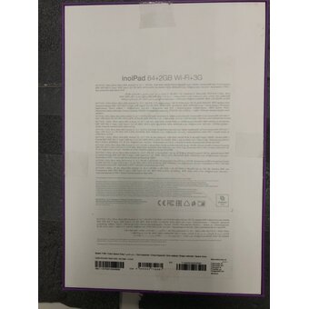  УЦ Планшет INOI inoiPad 64GB Wi-Fi+3G Space Gray (После СЦ, замена основной платы и дисплея) 