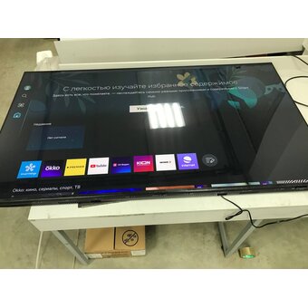  УЦ Телевизор Samsung UE65DU7100UXRU черный (После СЦ, замена дисплея) 