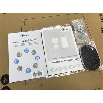  УЦ Варочная панель Midea MIH65783F черный (Царапина, скол, ПУ) 