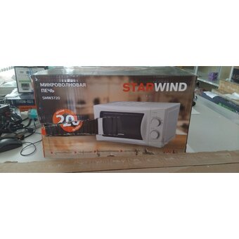  УЦ Микроволновая печь Starwind SMW3720 белый (Вмятина на задней стенке, ПУ) 