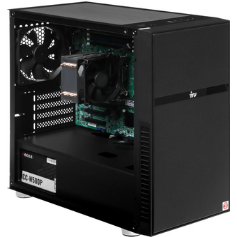  Сервер IRU Rock w9102e (2102267) 1xE-2224G 1x16Gb 1x1Tb M.2 SSD C242 AST2500 2xGigEth 1x500W w/o OS 