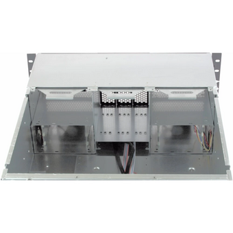  Корпус Procase RE411-D7H6-FE-65 4U,7x5.25+6HDD,черный,без БП,глубина 650мм,MB EATX 12"x13",панель вентиляторов 3х120 