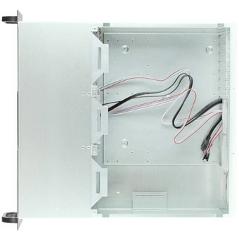  Корпус Procase RE411-D9H3-A-45 4U,9x5.25+3HDD,черный,без БП,глубина 450мм,MB ATX 12"x9,6" 
